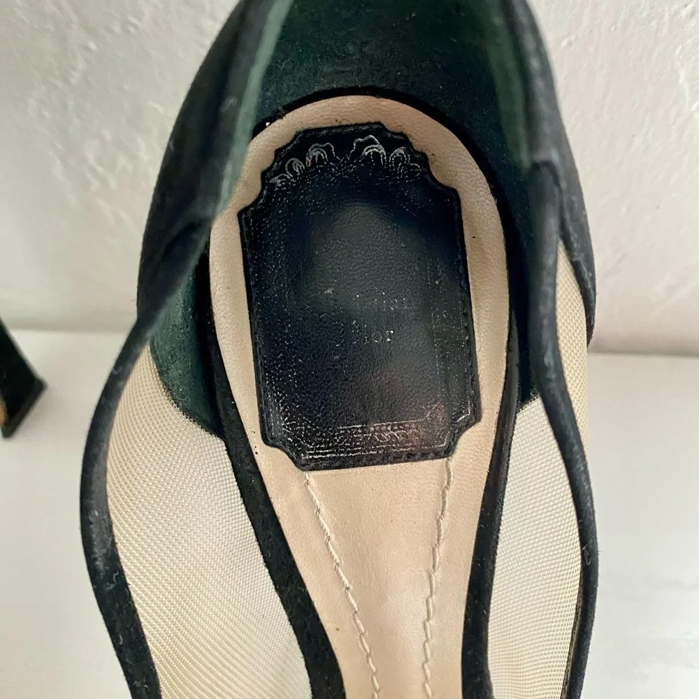 Christian Dior Elegant Black Pointed-Toe Heels - Picture 7 of 9